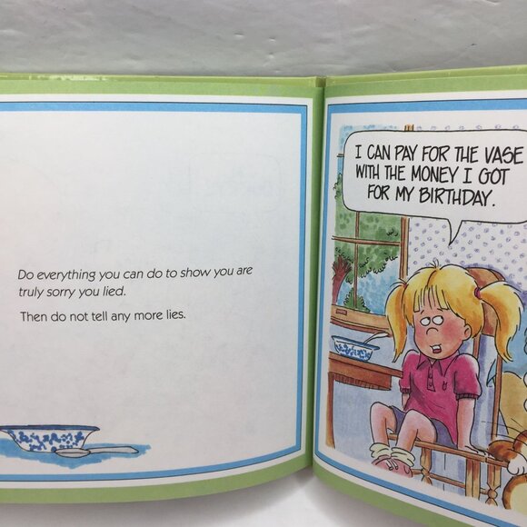 Vintage Lot 2 Books I Hate Goodbyes Emotional Skills Children's Book About Lying - Picture 11 of 12